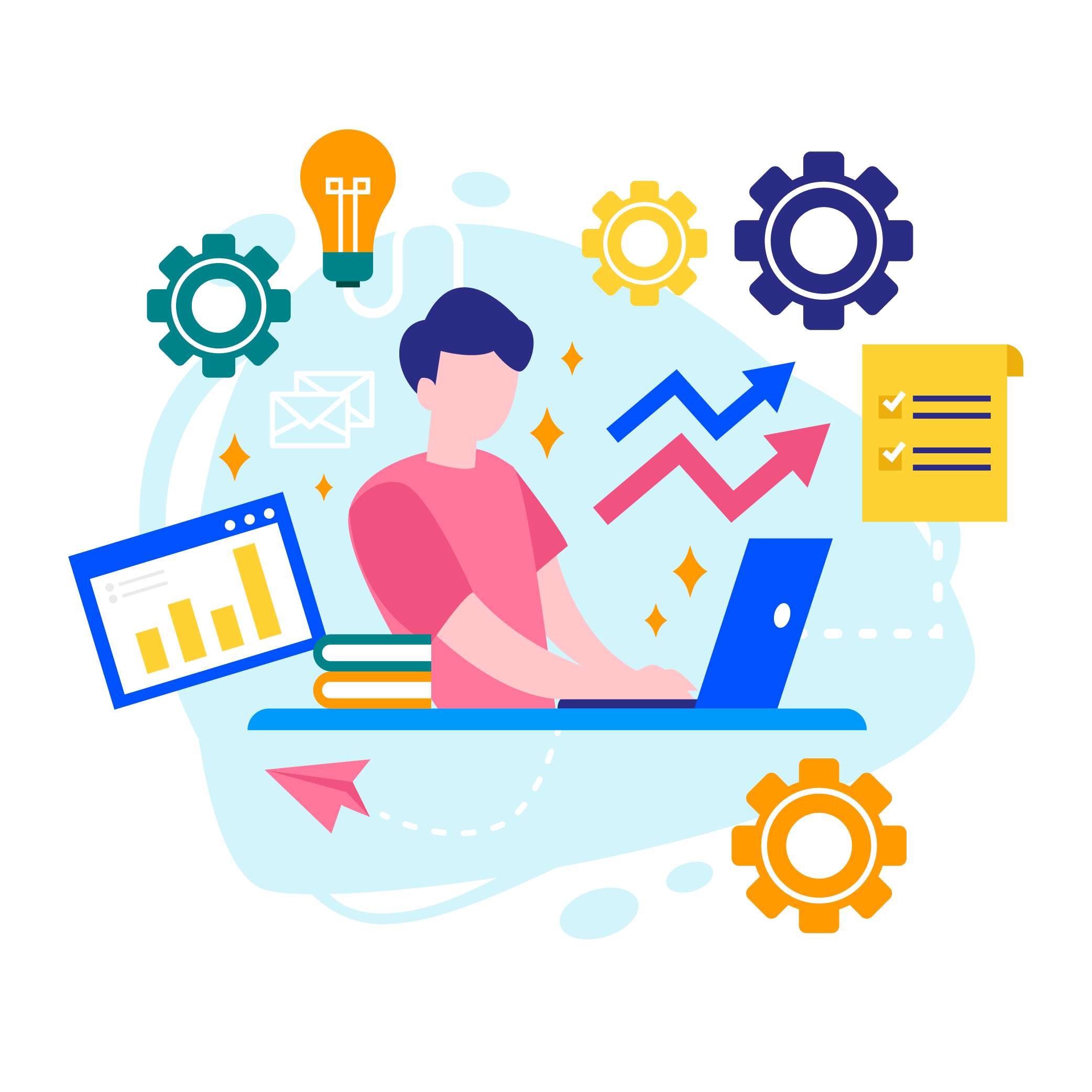 Agency2017 Execution white Icon